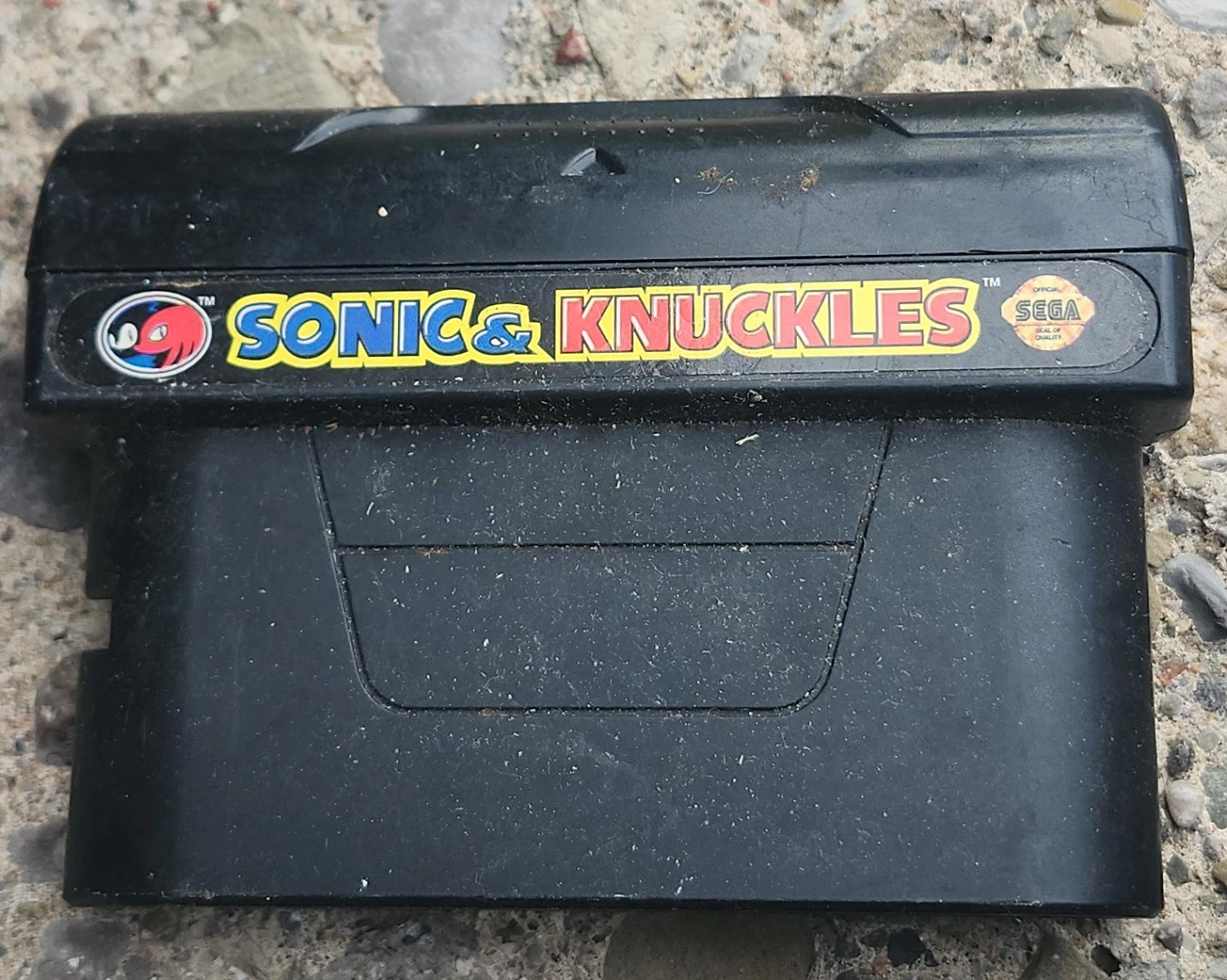 Sega Sonic & Knuckles Video Game Cartridge