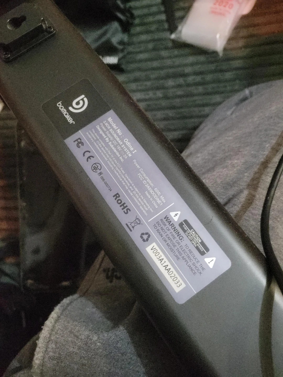 Bomaker Odine I 2.0CH Soundbar System