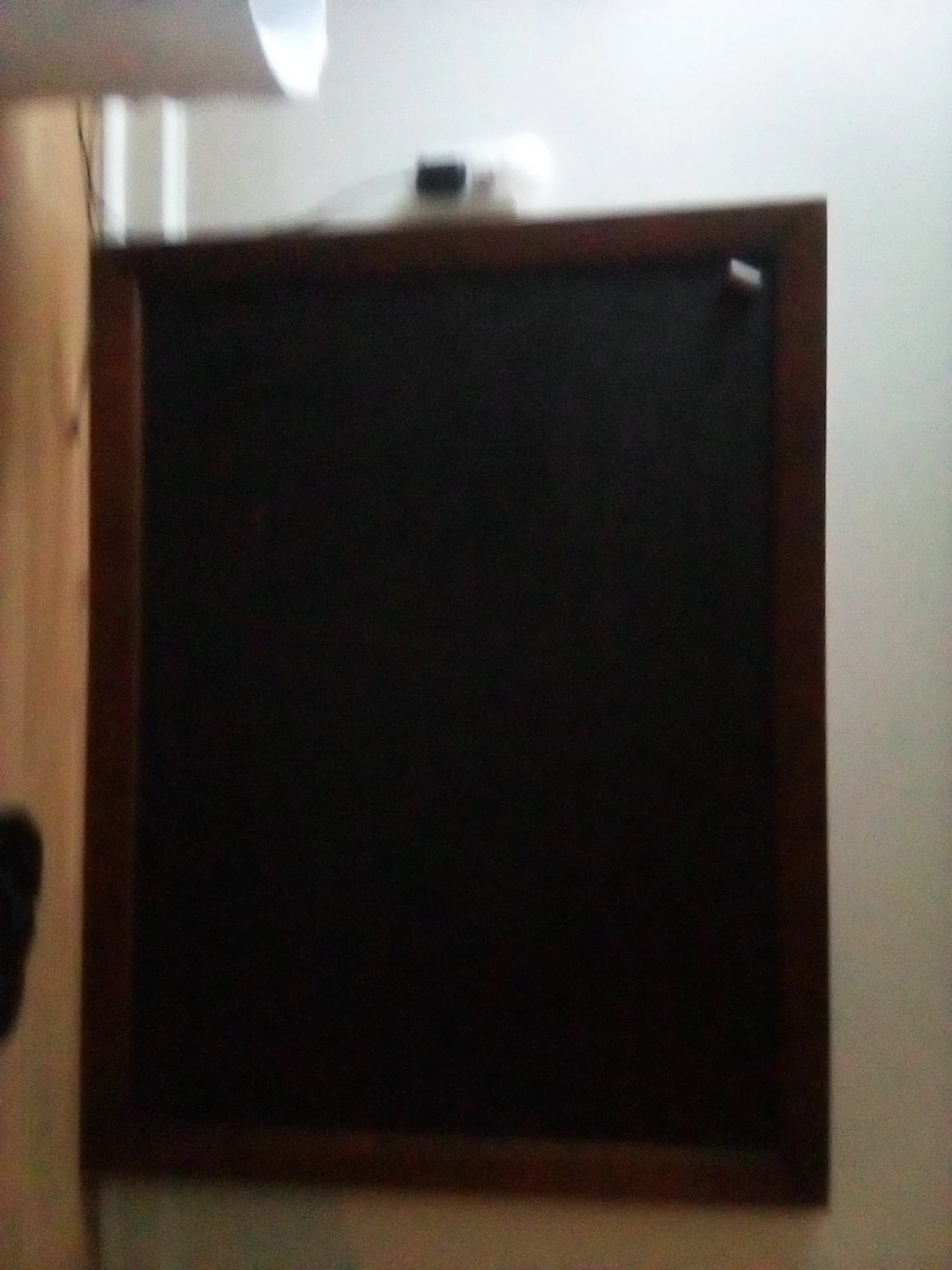Wooden Framed Chalkboard