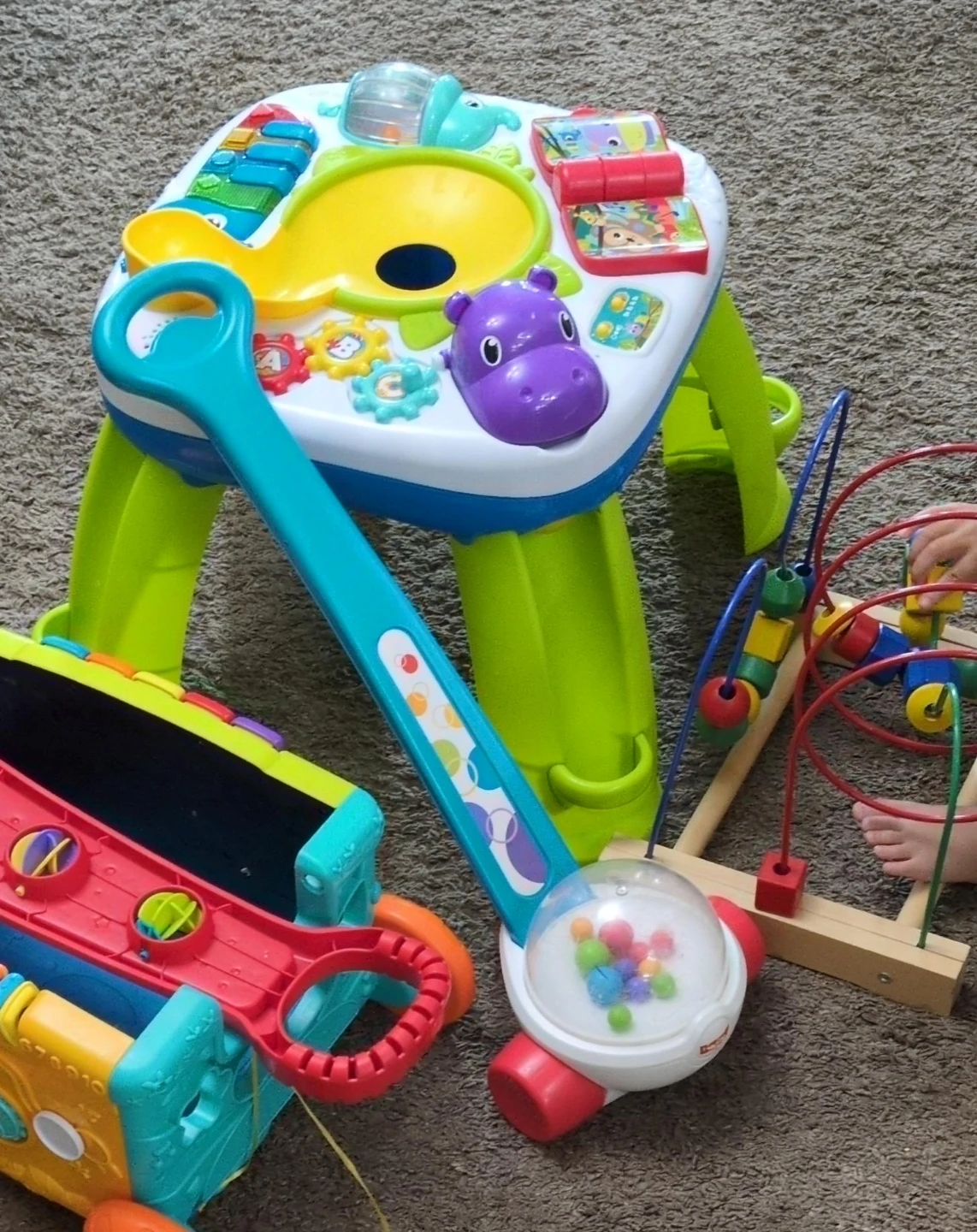 Fisher-Price Activity Table and Toys