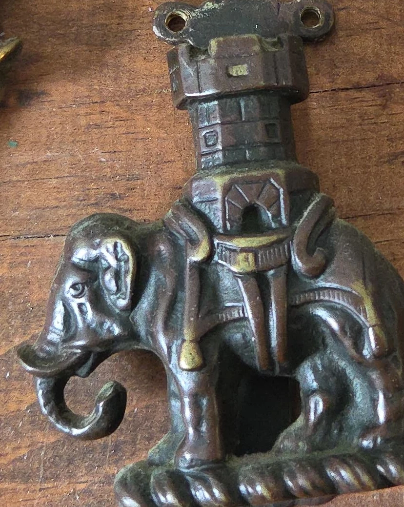Bronze Elephant Door Knocker