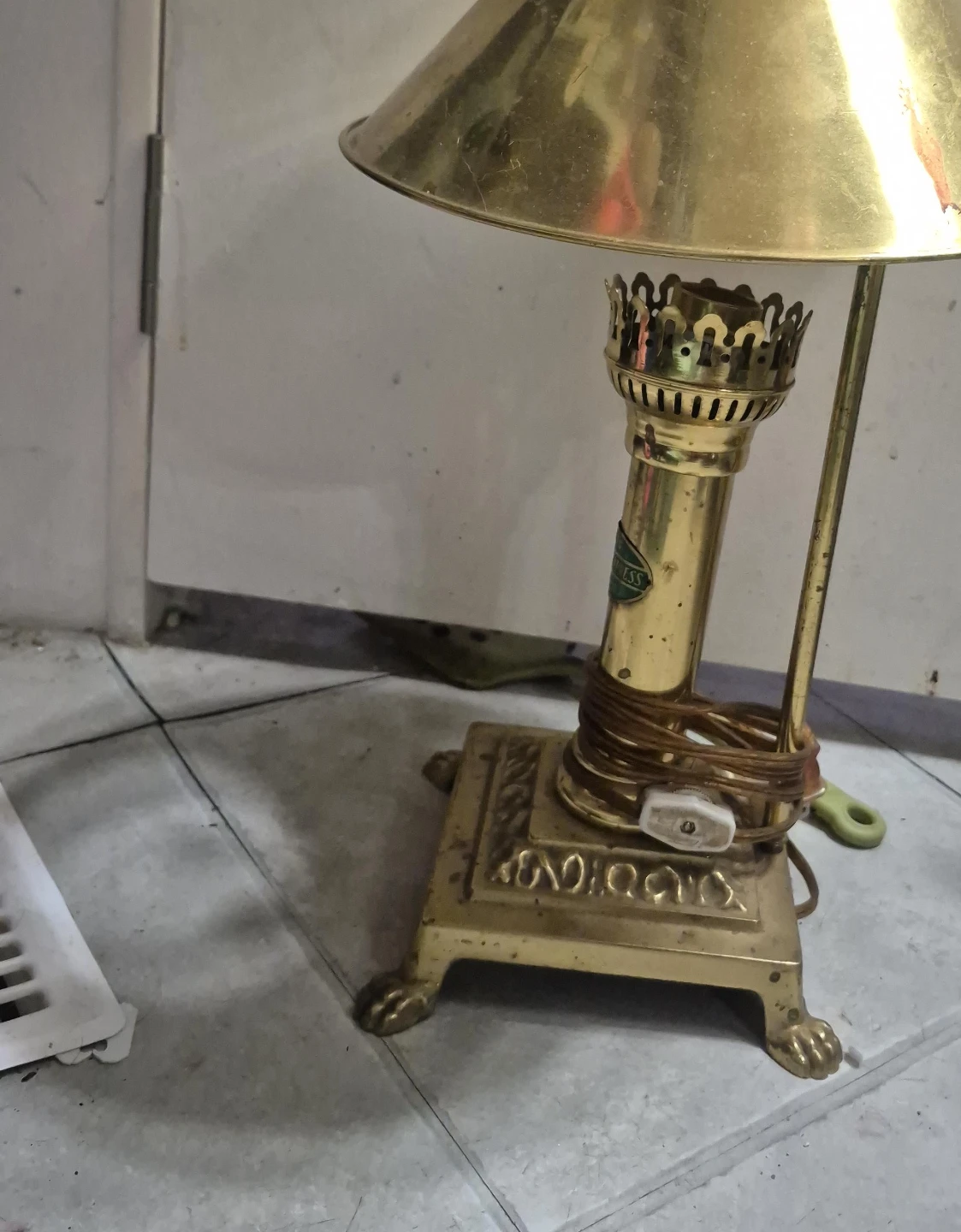 Brass Table Lamp