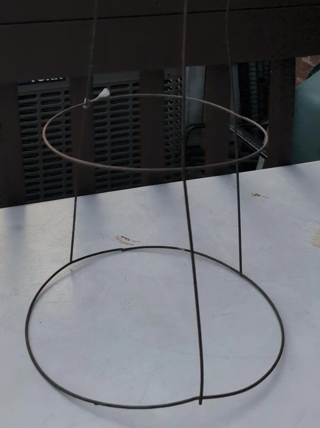 Wire Plant Support Ring $1 each l have 8