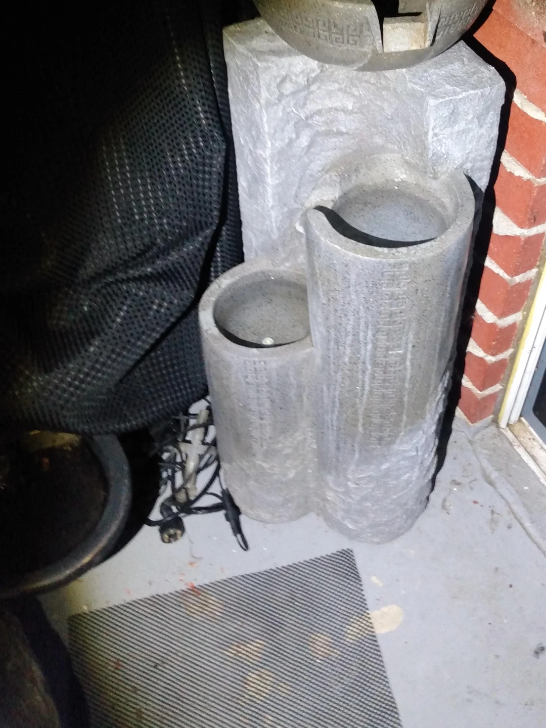 Stone-look Tiered Water Fountain