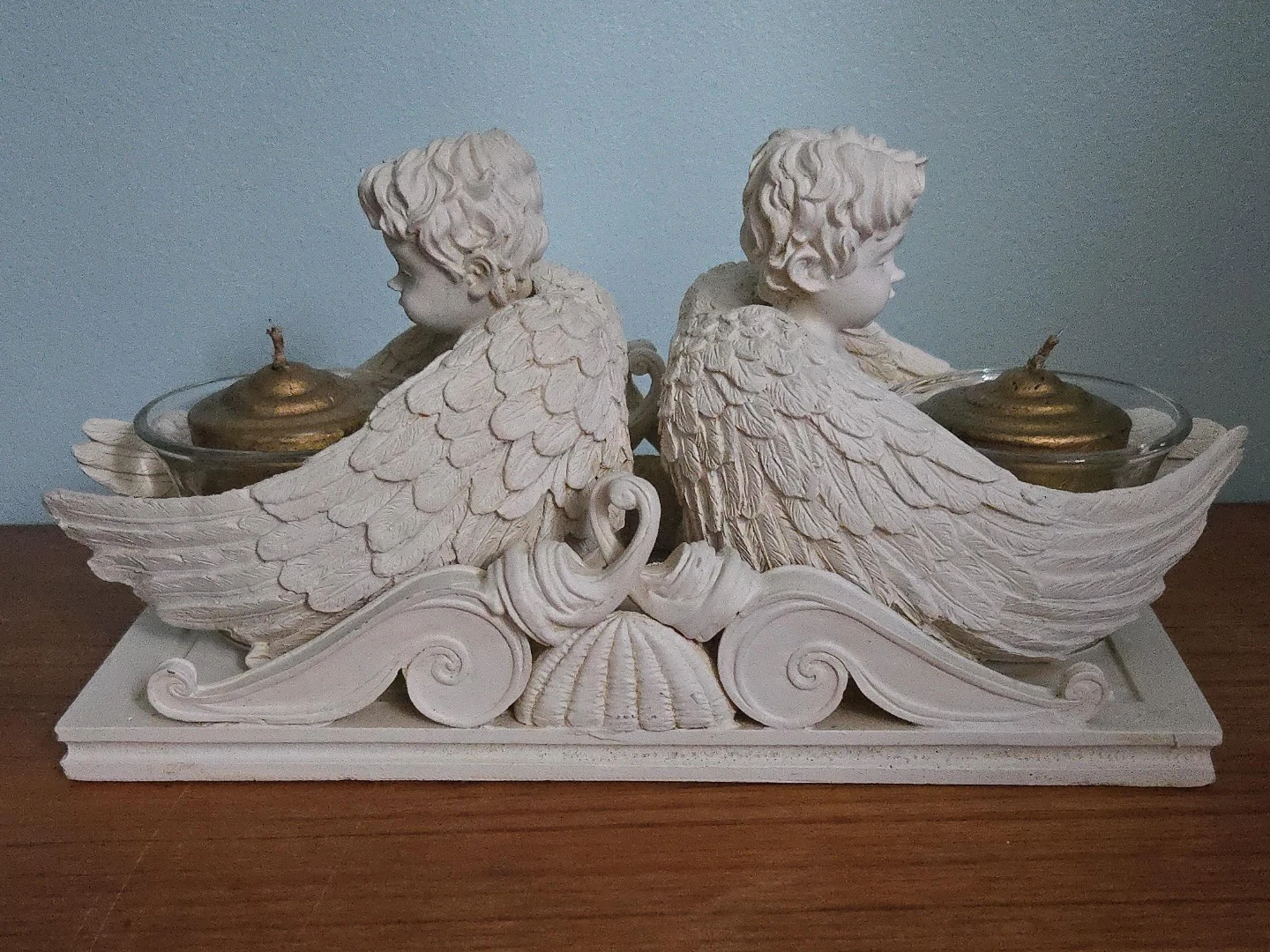 Cherub Angel Candle Holder