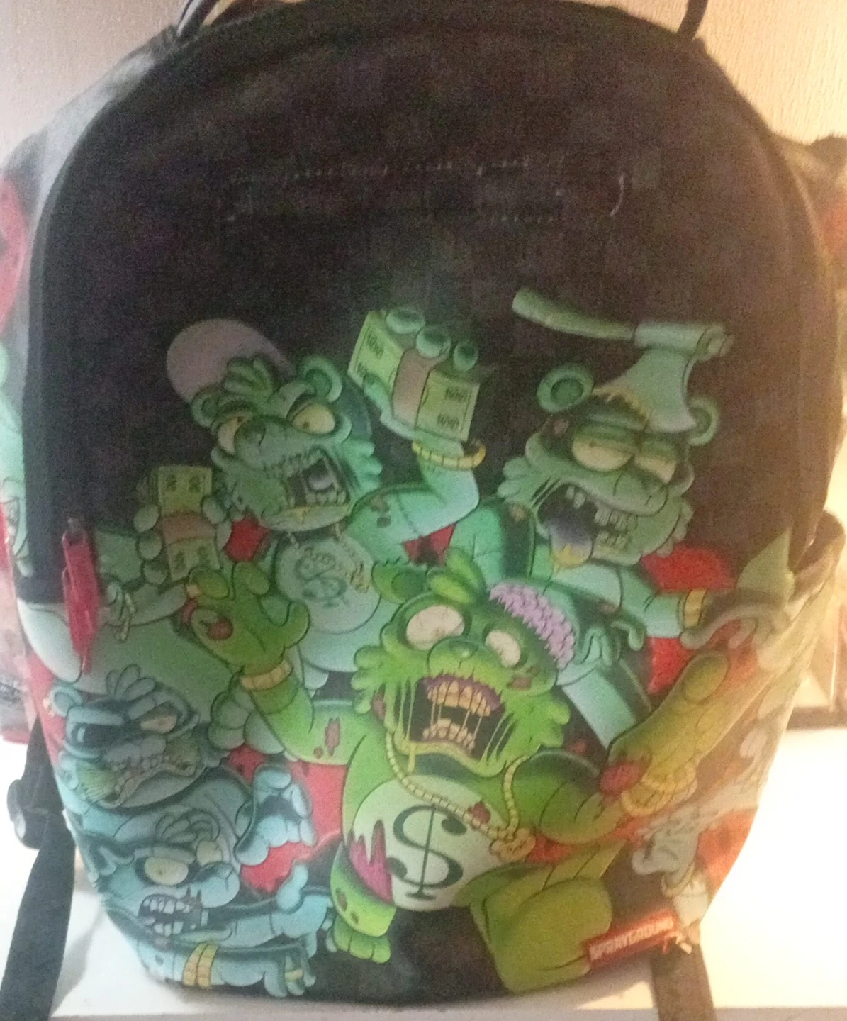 Sprayground Backpack - Zombie Money Theme