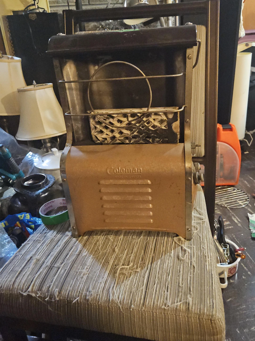 Coleman portable heater