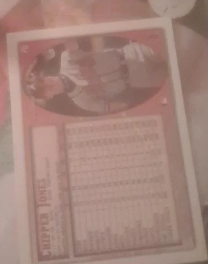 1997 Bowman Chipper Jones Baseball Card