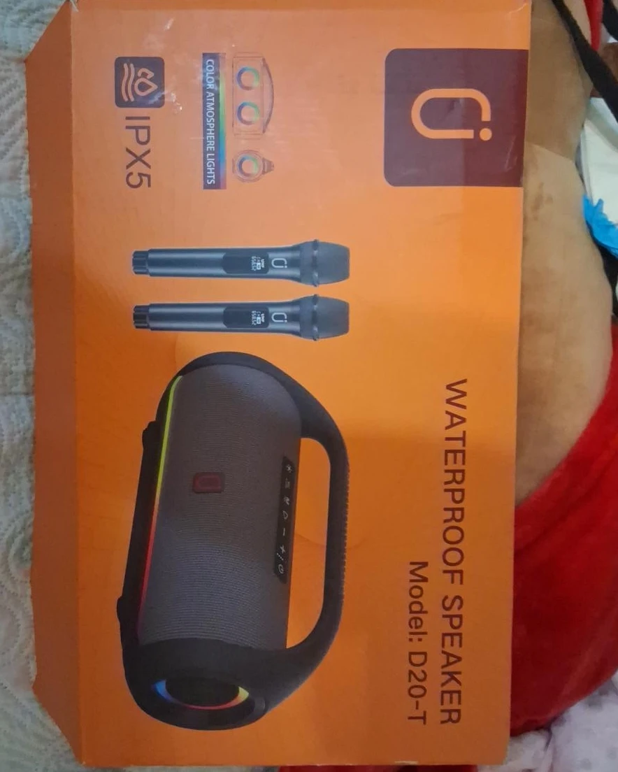 Waterproof Speaker Model D20-T with Microphones
