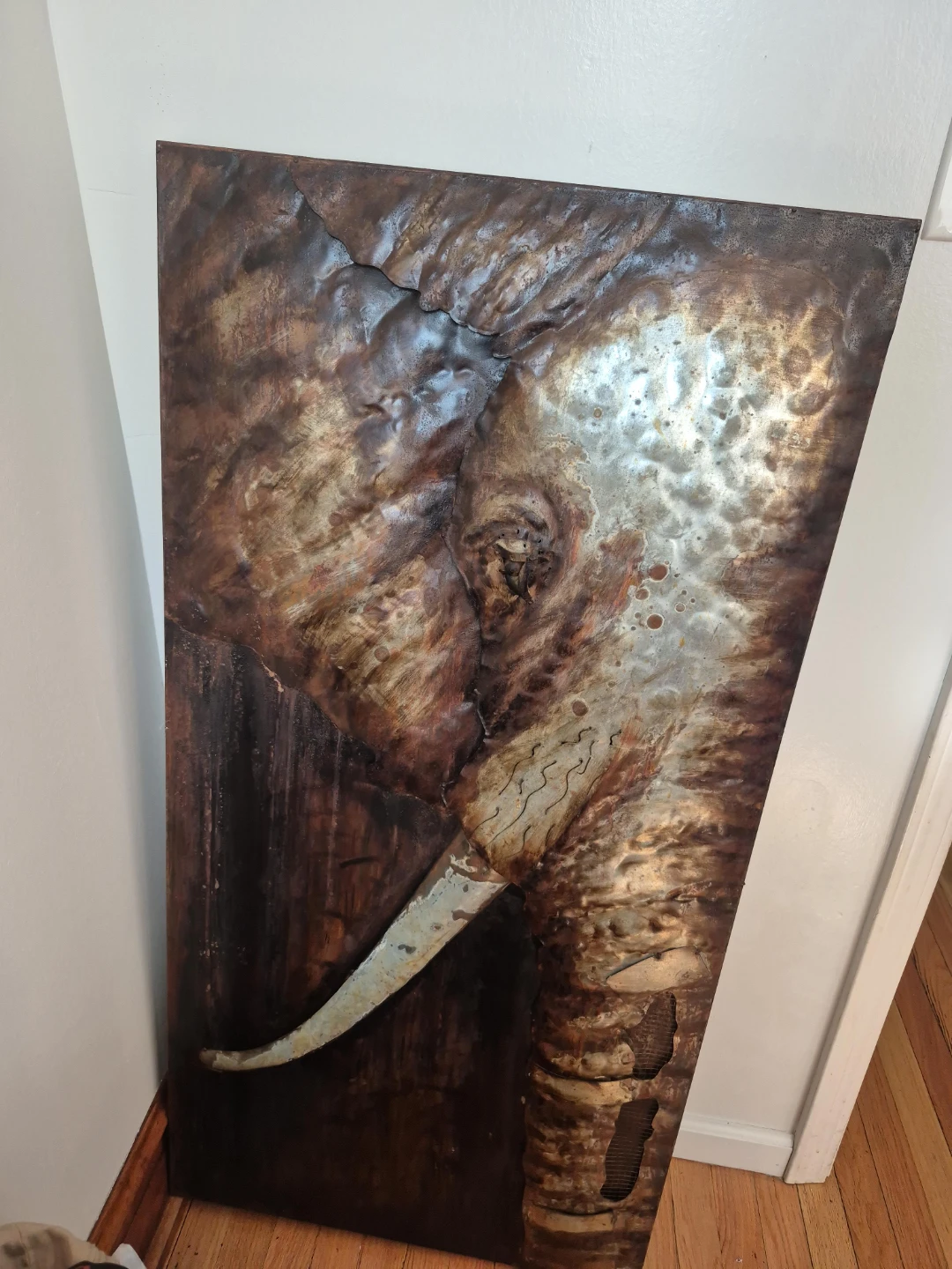 Metal Elephant Wall Art