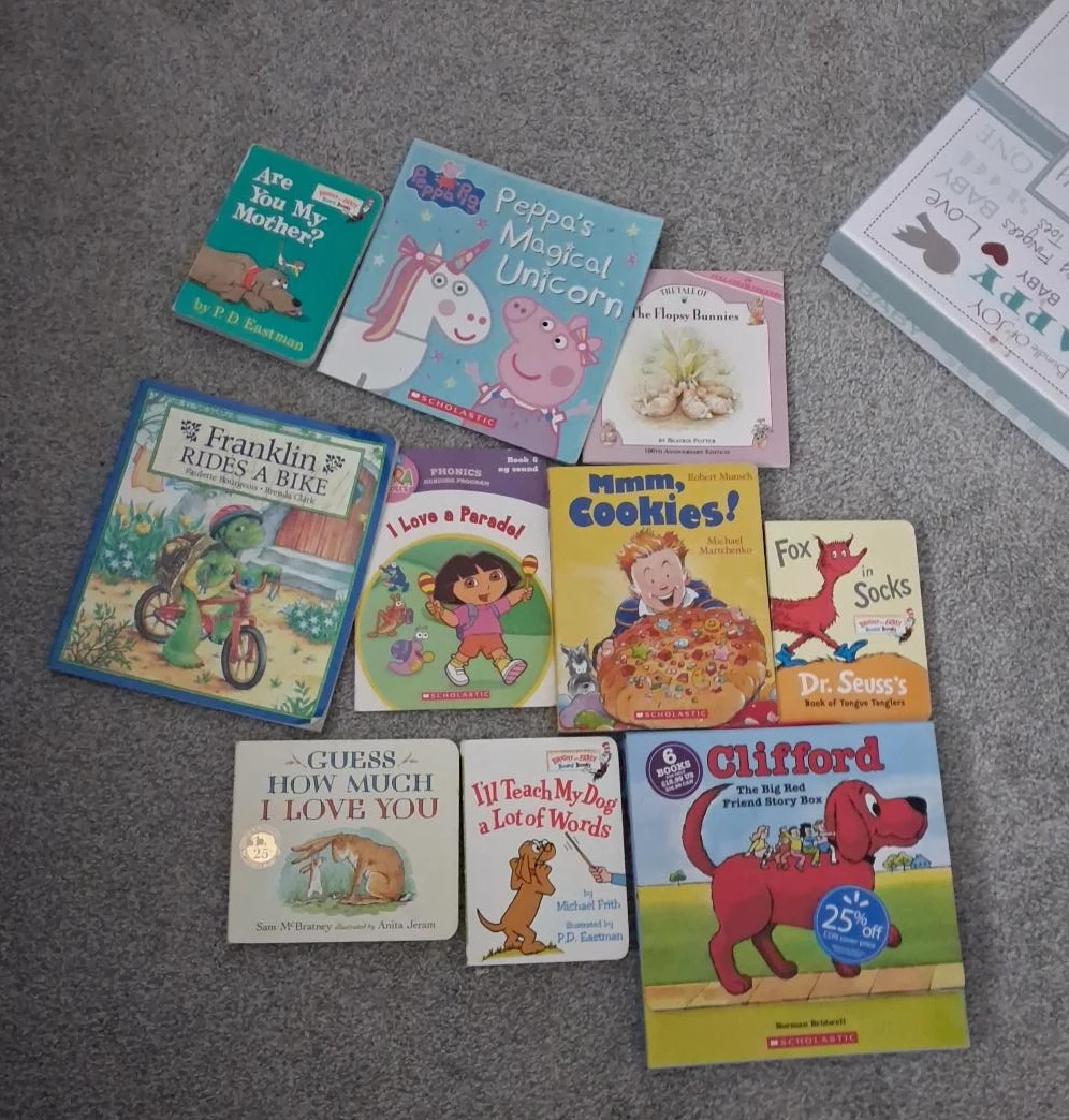 Assorted Children's Books (Scholastic, Dr. Seuss, etc.)