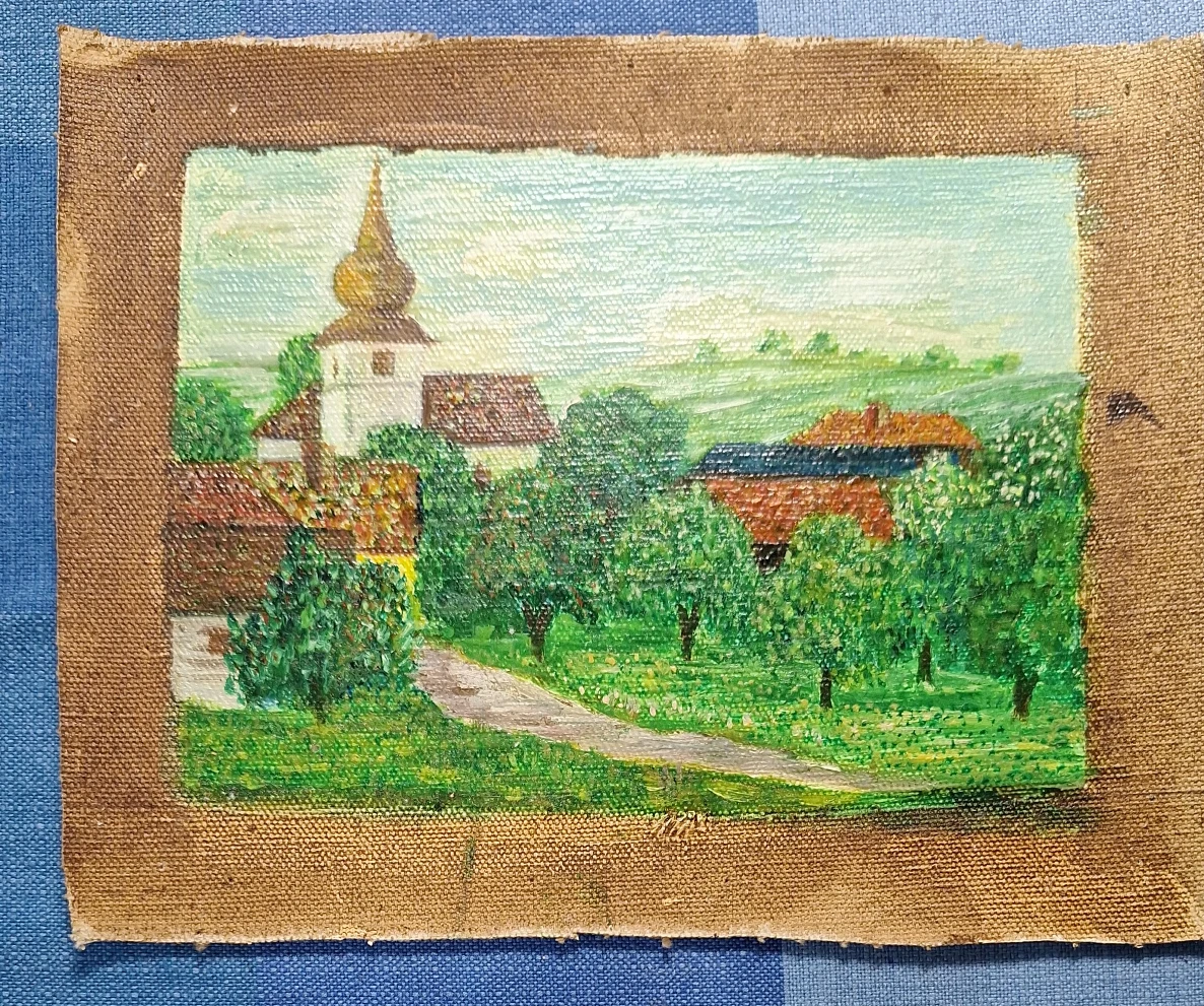 Vintage Landscape Painting