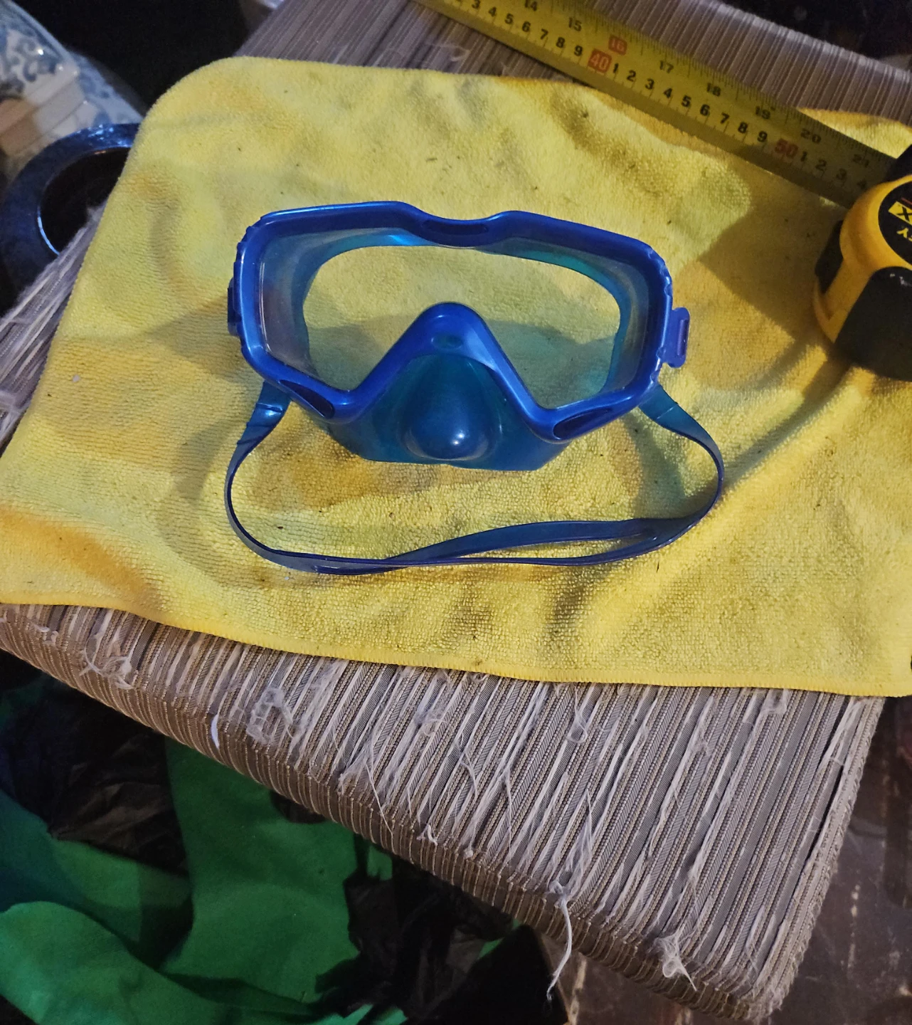 Blue Snorkelling Mask