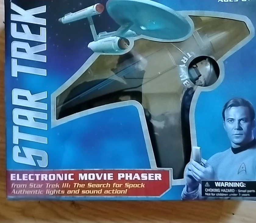 Star Trek Electronic Movie Phaser from Star Trek III