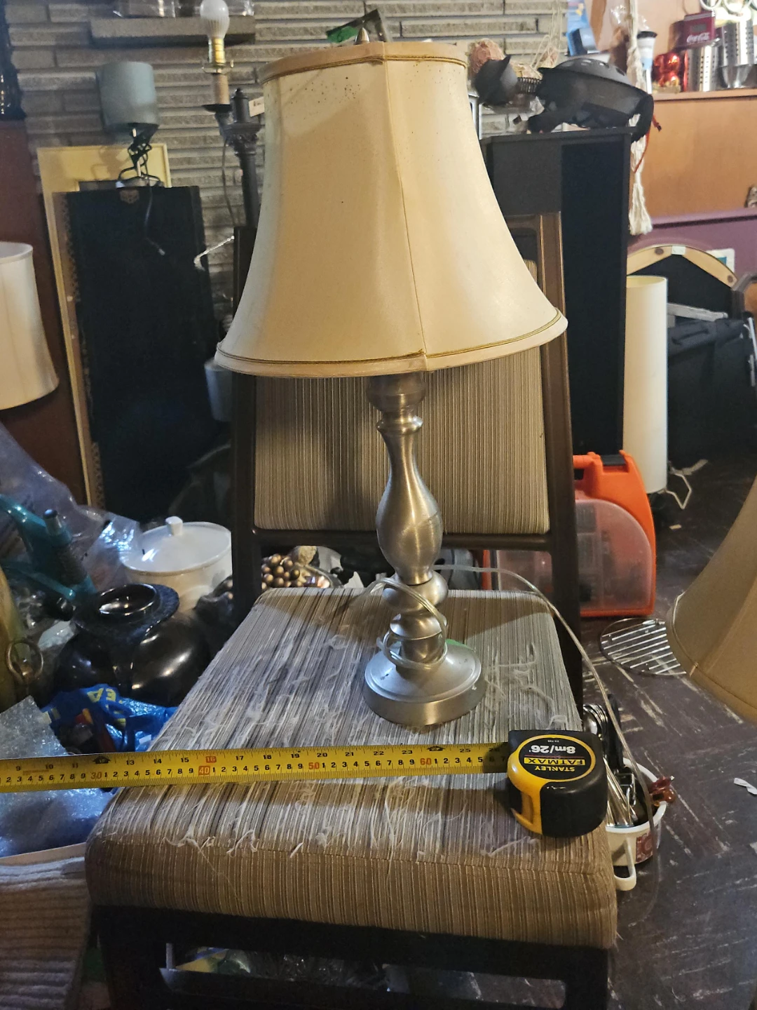 Metal Table Lamp