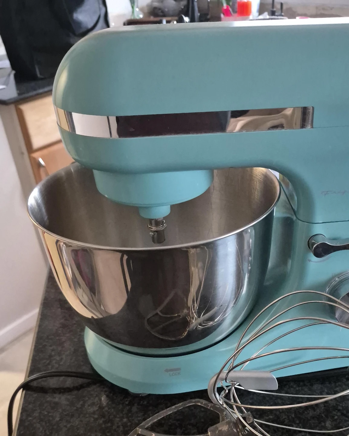 Aqua Stand Mixer with Stainless Steel Bowl
