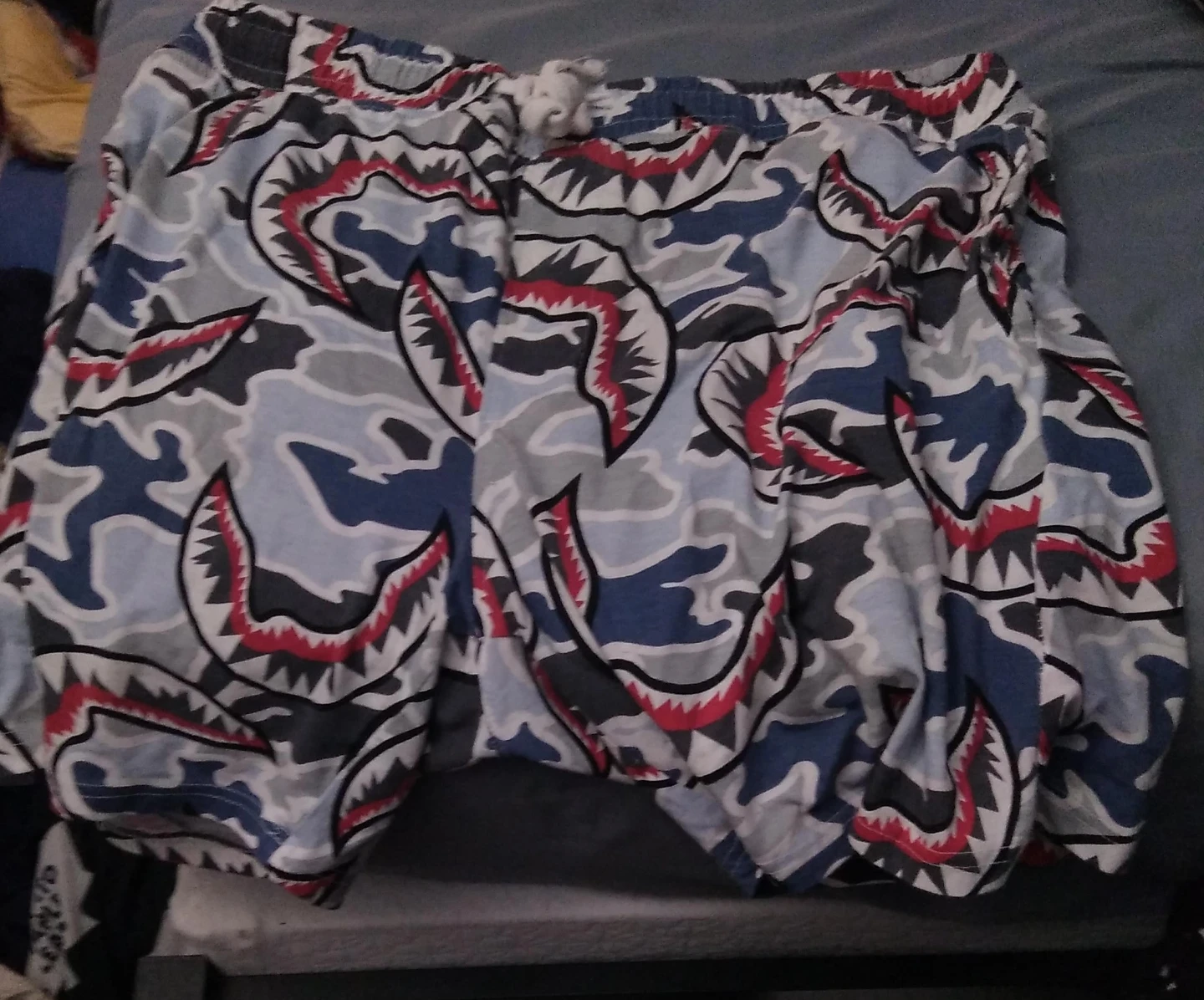 Bathing Ape Shark Camo Shorts