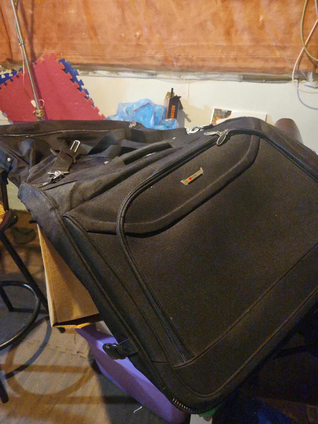 Black Duffle Bag / Suitcase