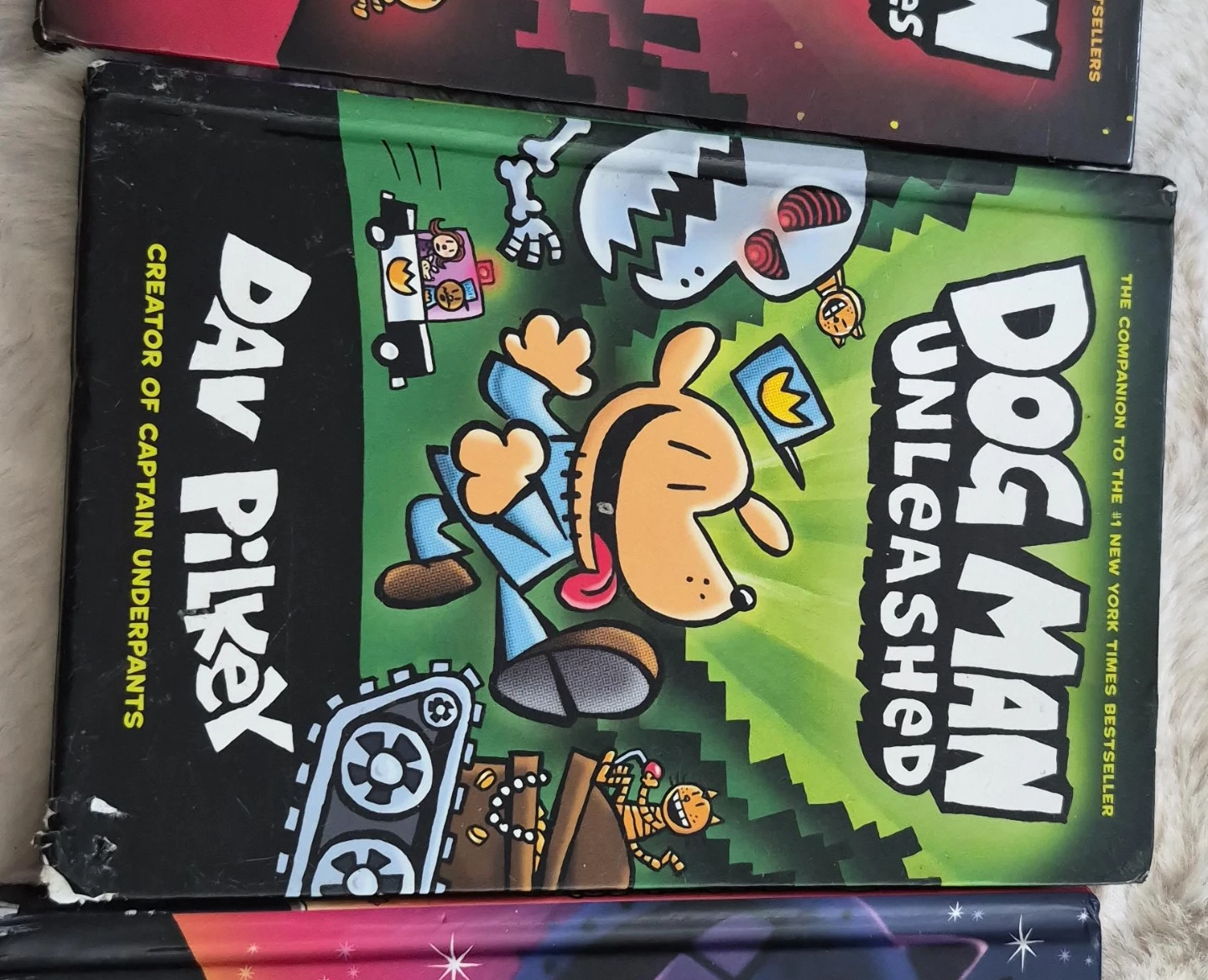 Dog Man Unleashed Book by Dav Pilkey