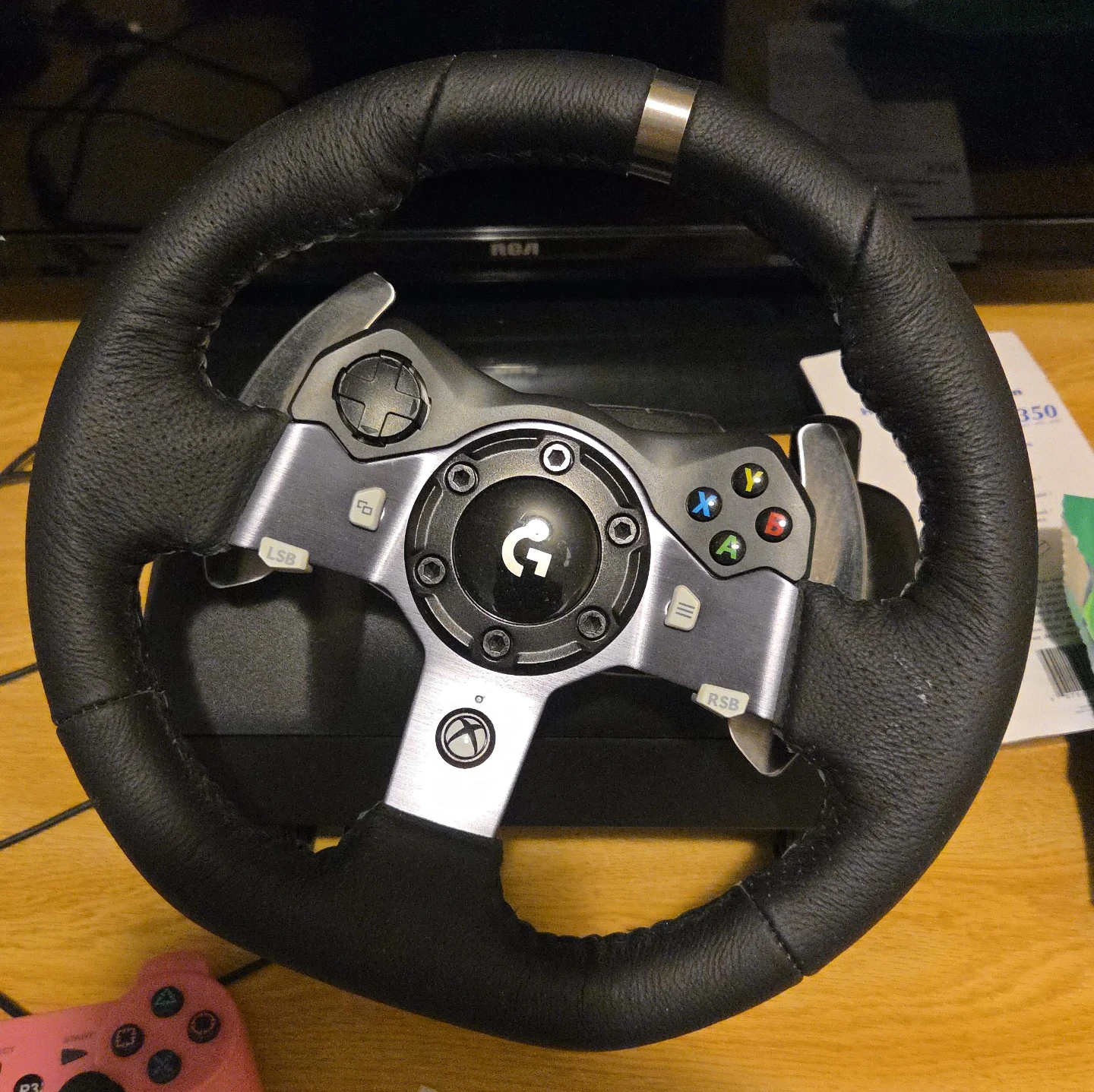 Logitech G Gaming Racing Wheel with pedals