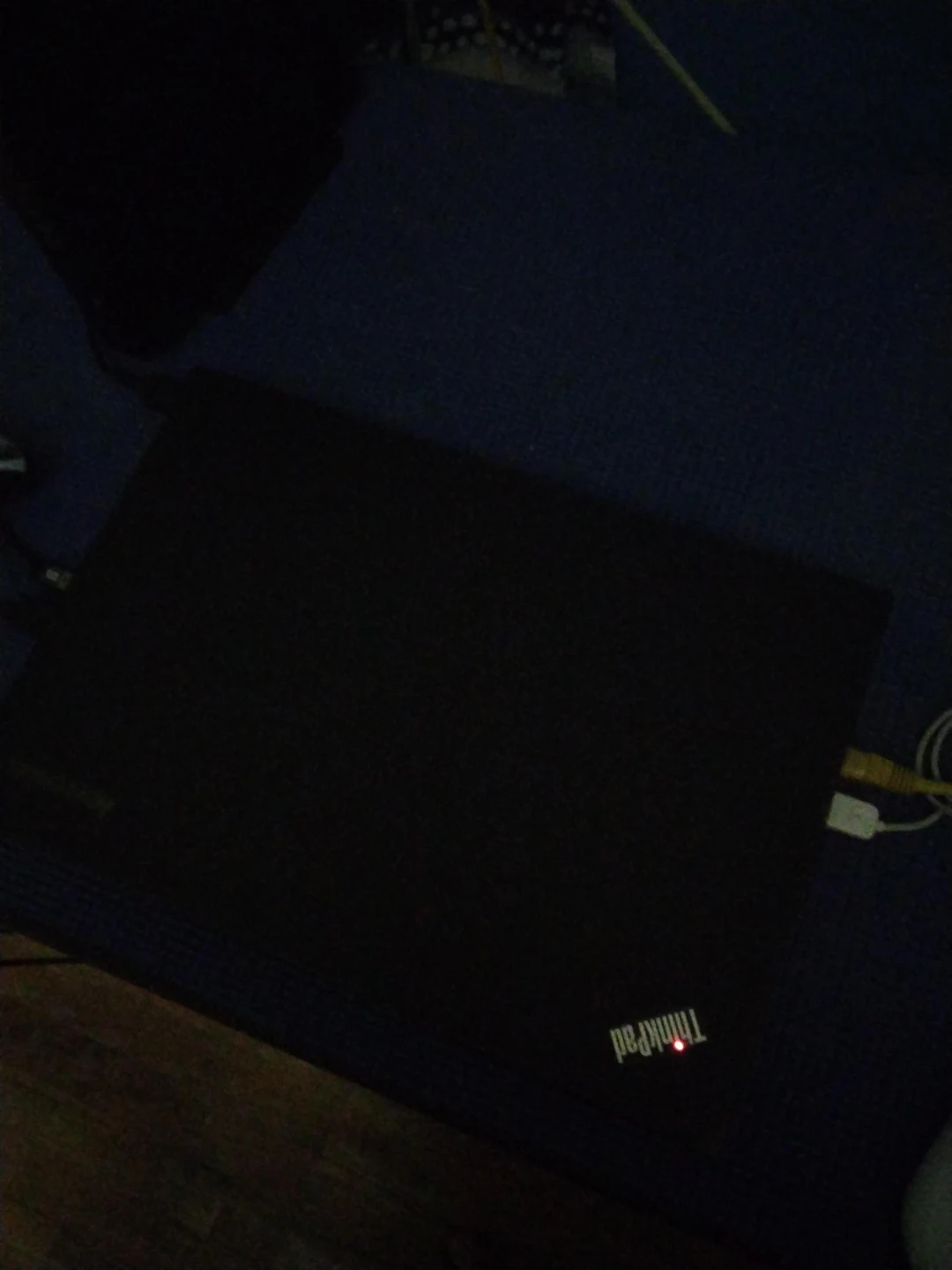 Black Lenovo ThinkPad Laptop