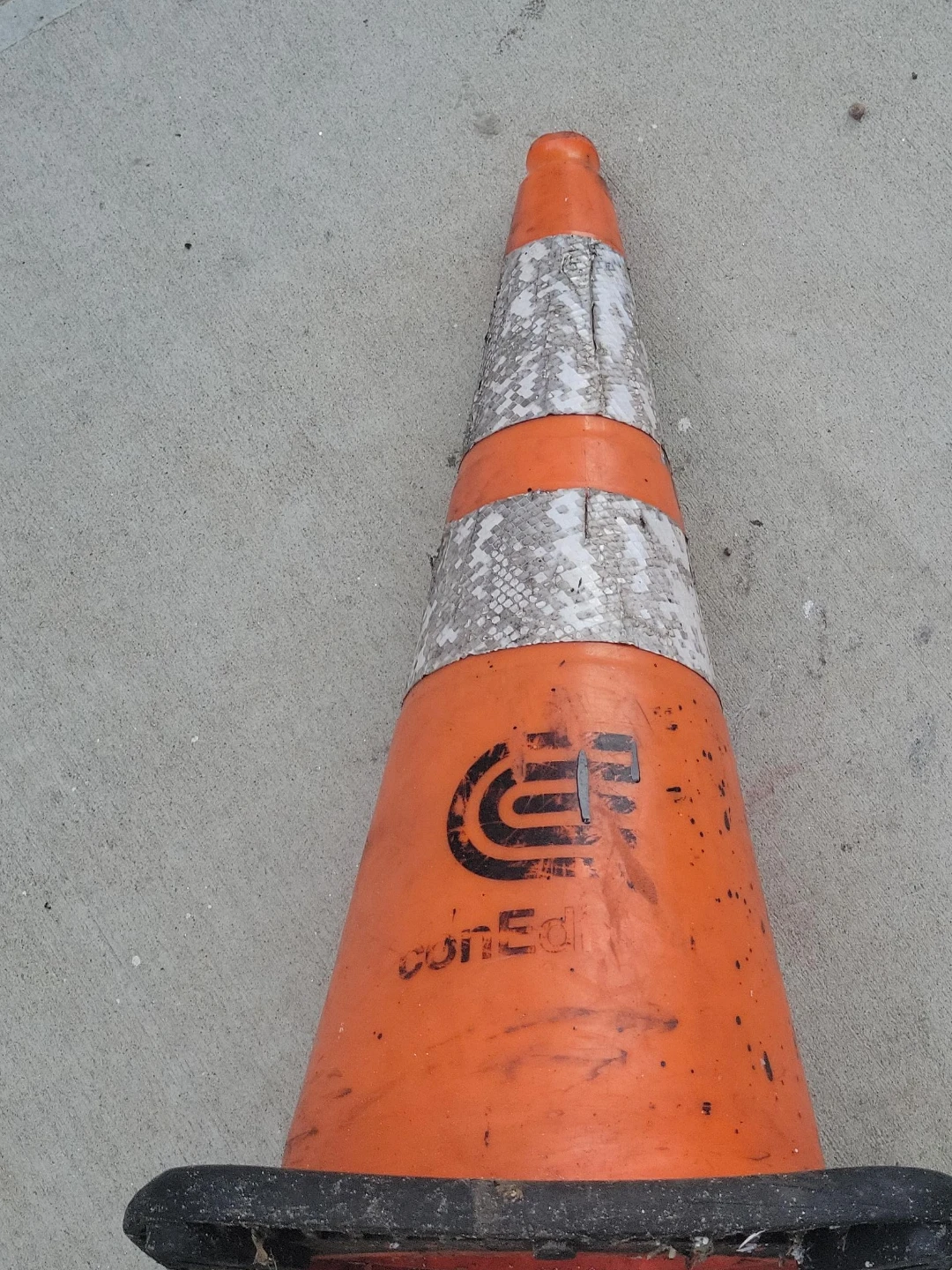Con Edison Traffic Cone