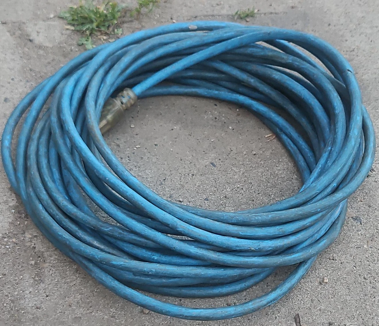 Blue extention cord