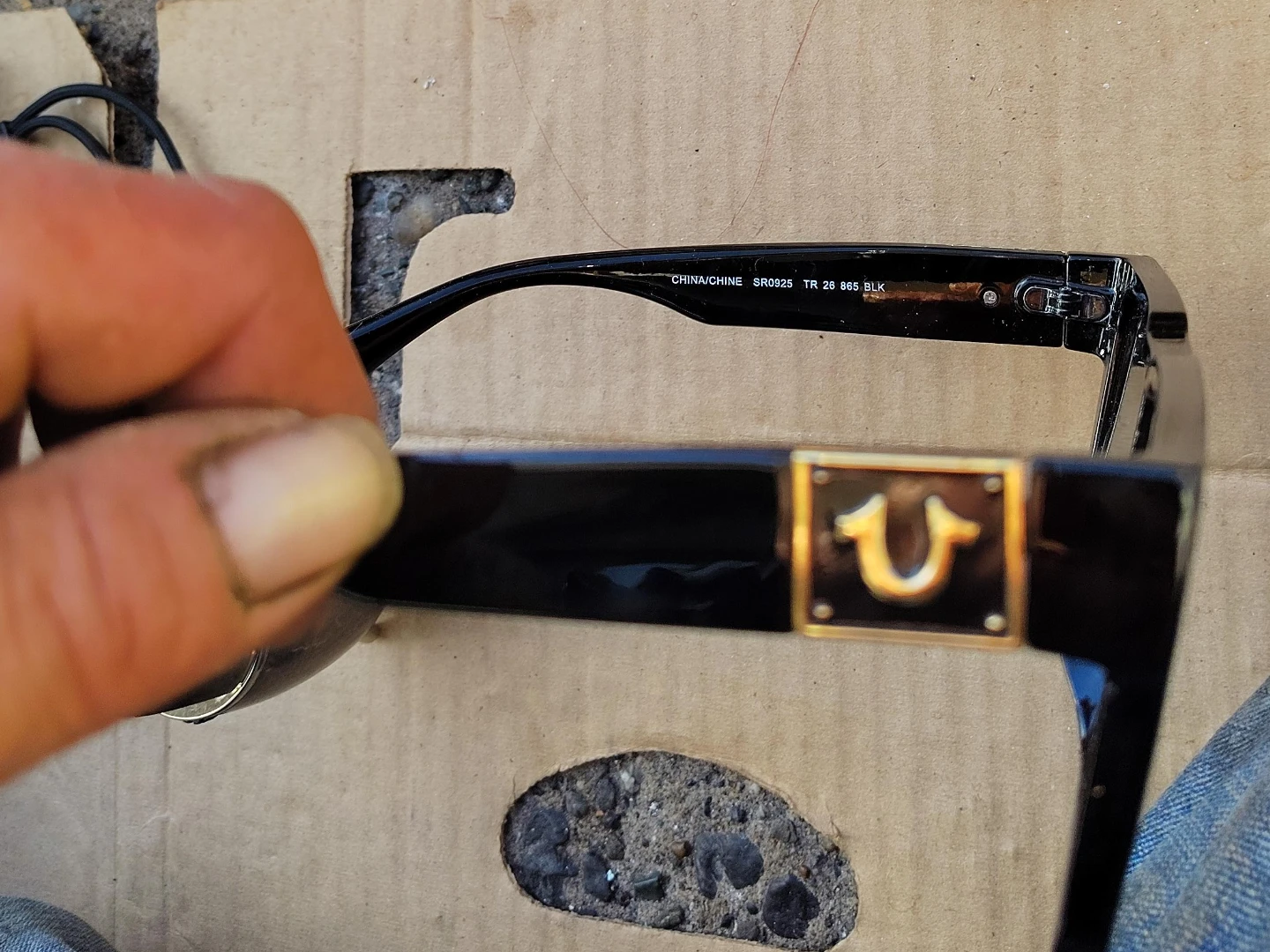 True Religion Sunglasses TR 28 865 BLK