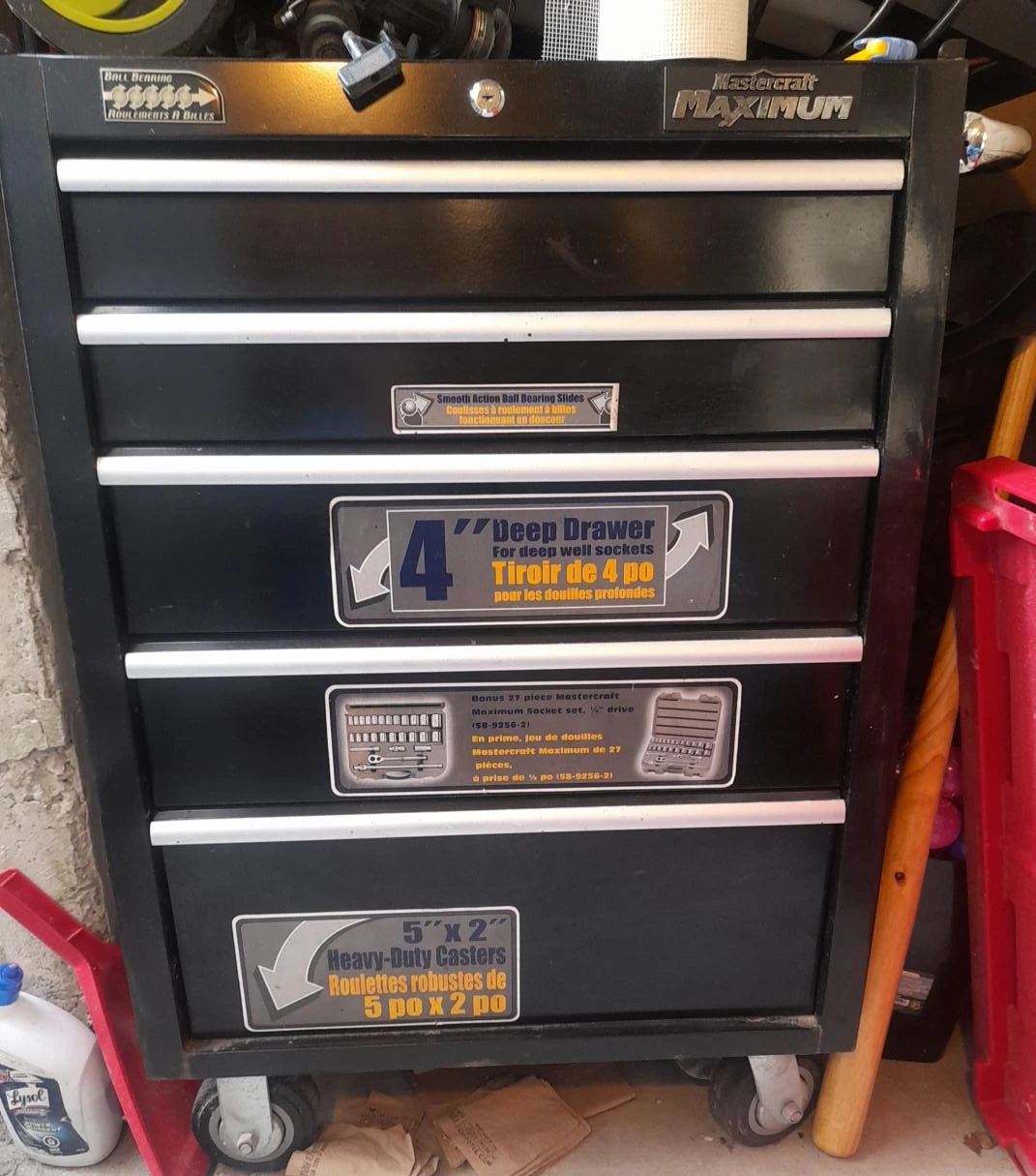 Mastercraft Maximum Rolling Tool Chest