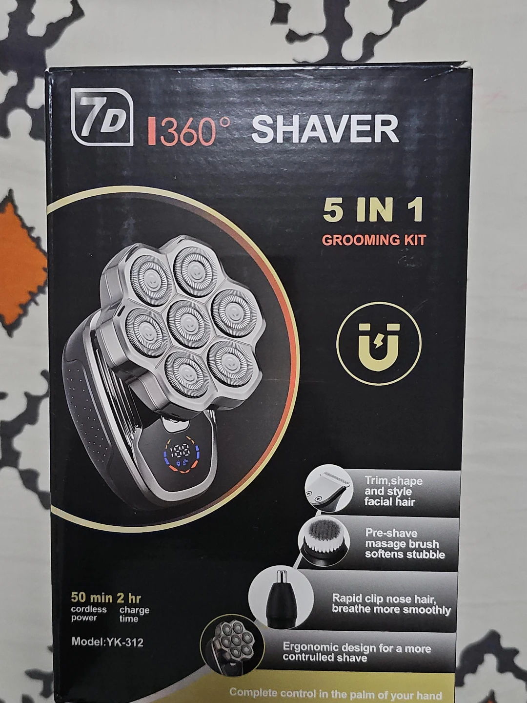 1360° 5 IN 1 Grooming Kit - Model YK-312