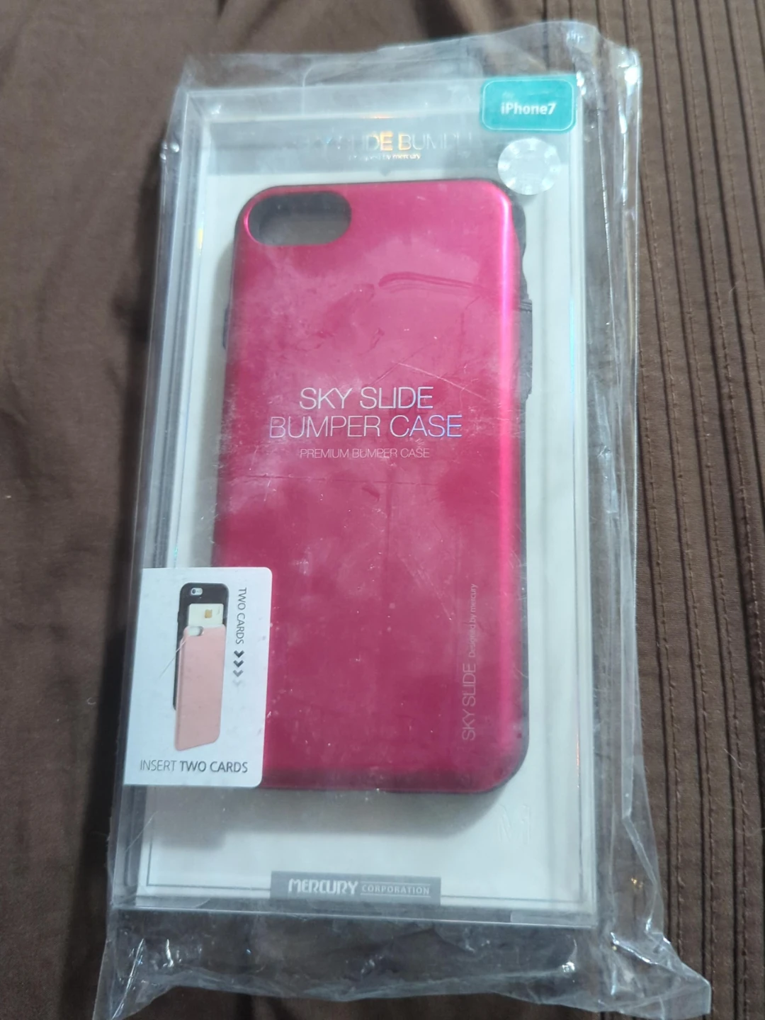 Mercury Sky Slide Bumper Case for iPhone 7
