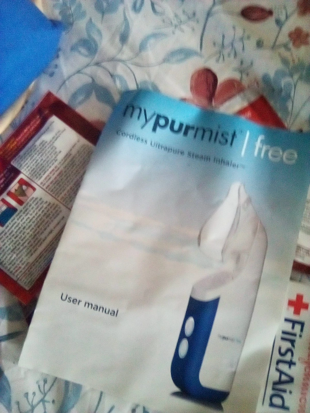 Mypurmist Free Cordless Ultrapure Steam Inhaler