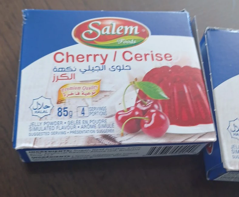 Salem Foods Cherry Jelly Powder 85g