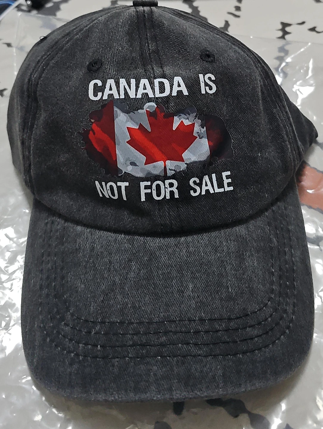 Canada is Not For Sale Baseball Cap