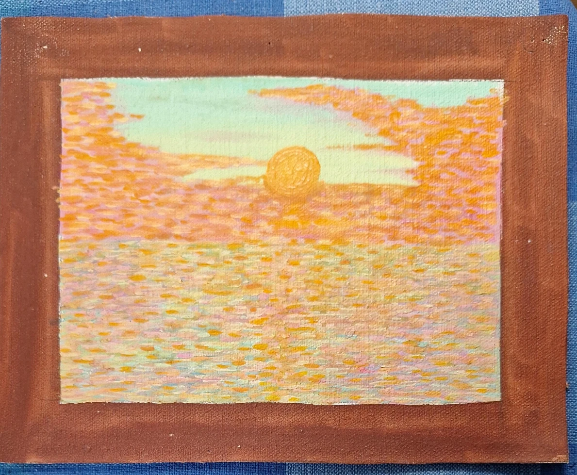 Sunset  Oil Painting