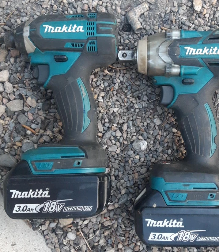 Makita 18V Cordless Drill and Impact Gun