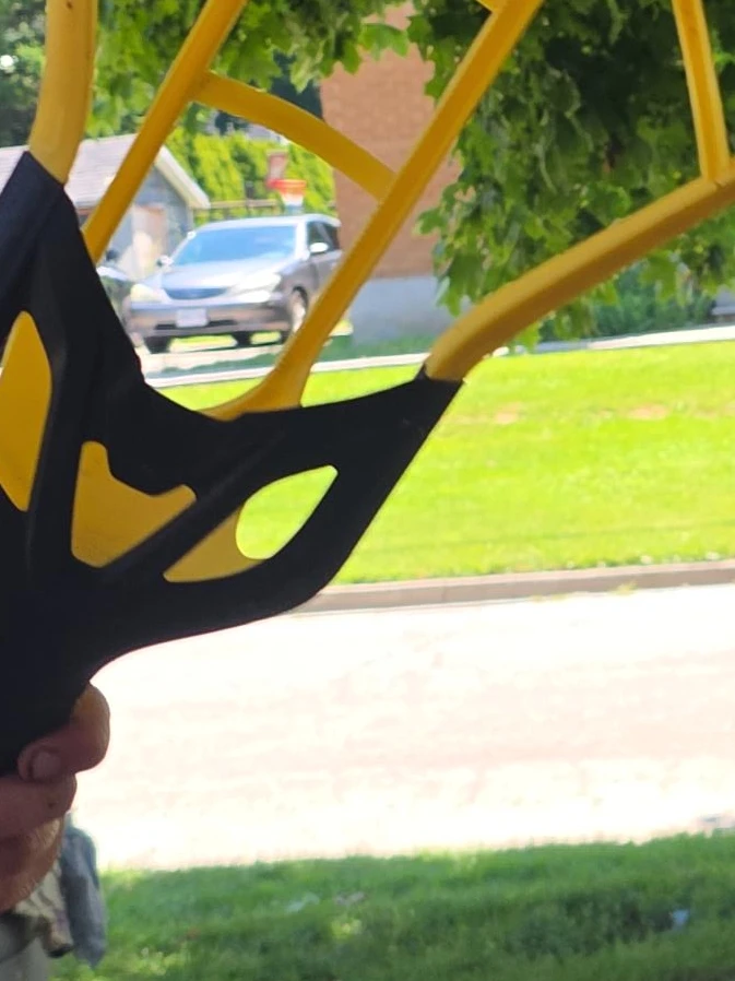 Yellow and Black Tennis Racket