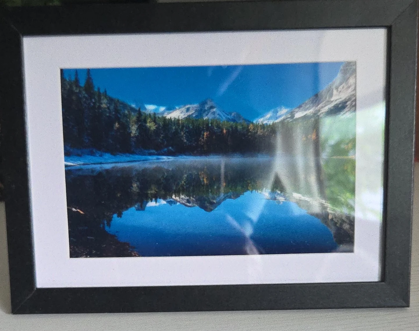 Framed Alberta Landscape Picture 6" x 8"