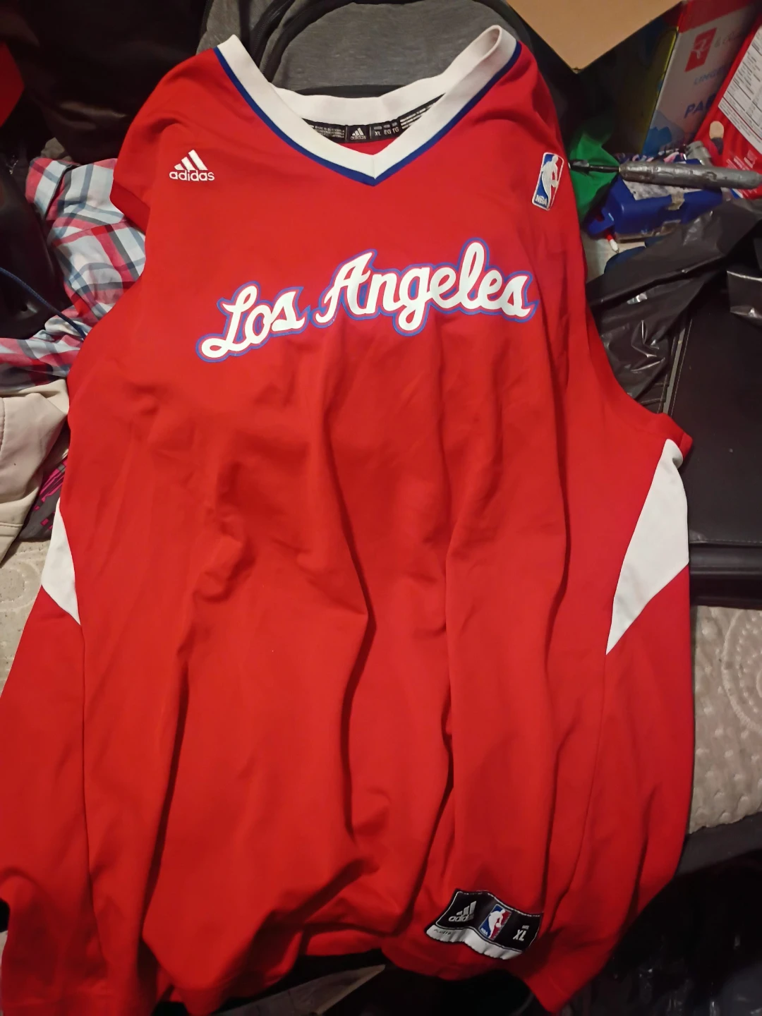 Adidas Los Angeles Basketball Jersey XL