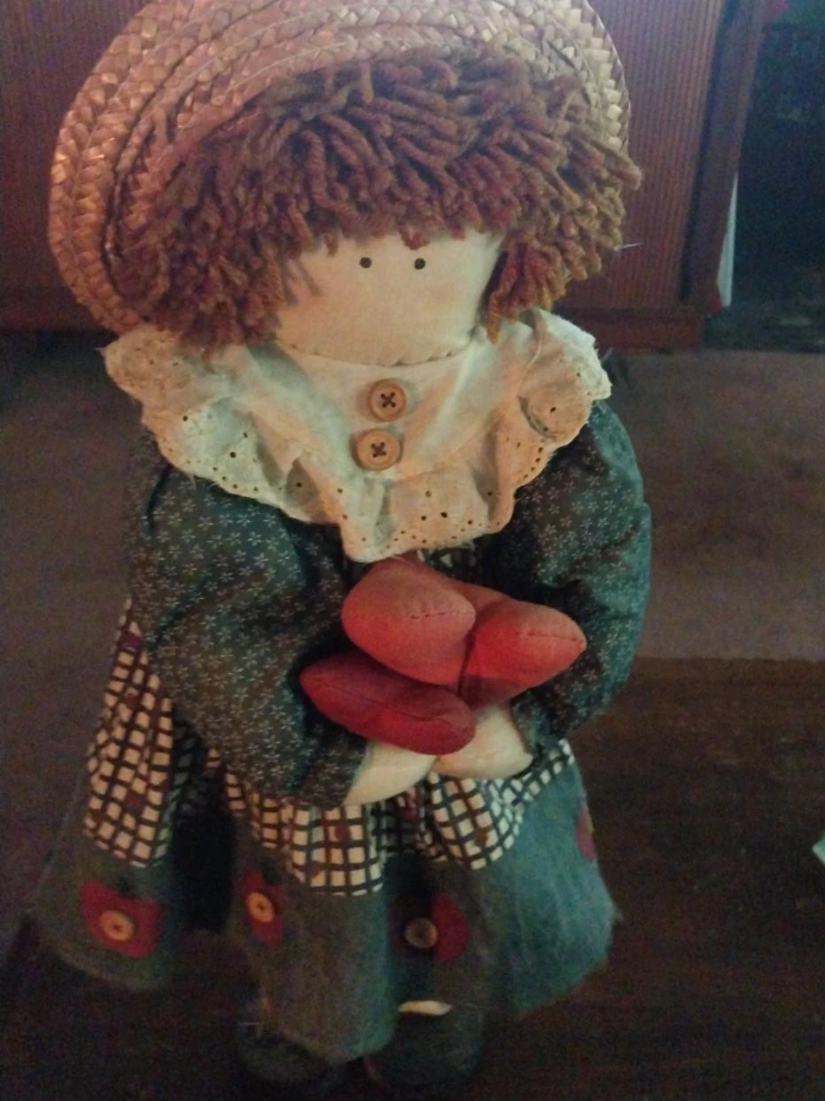 Rag Dolls with Straw Hat (2)