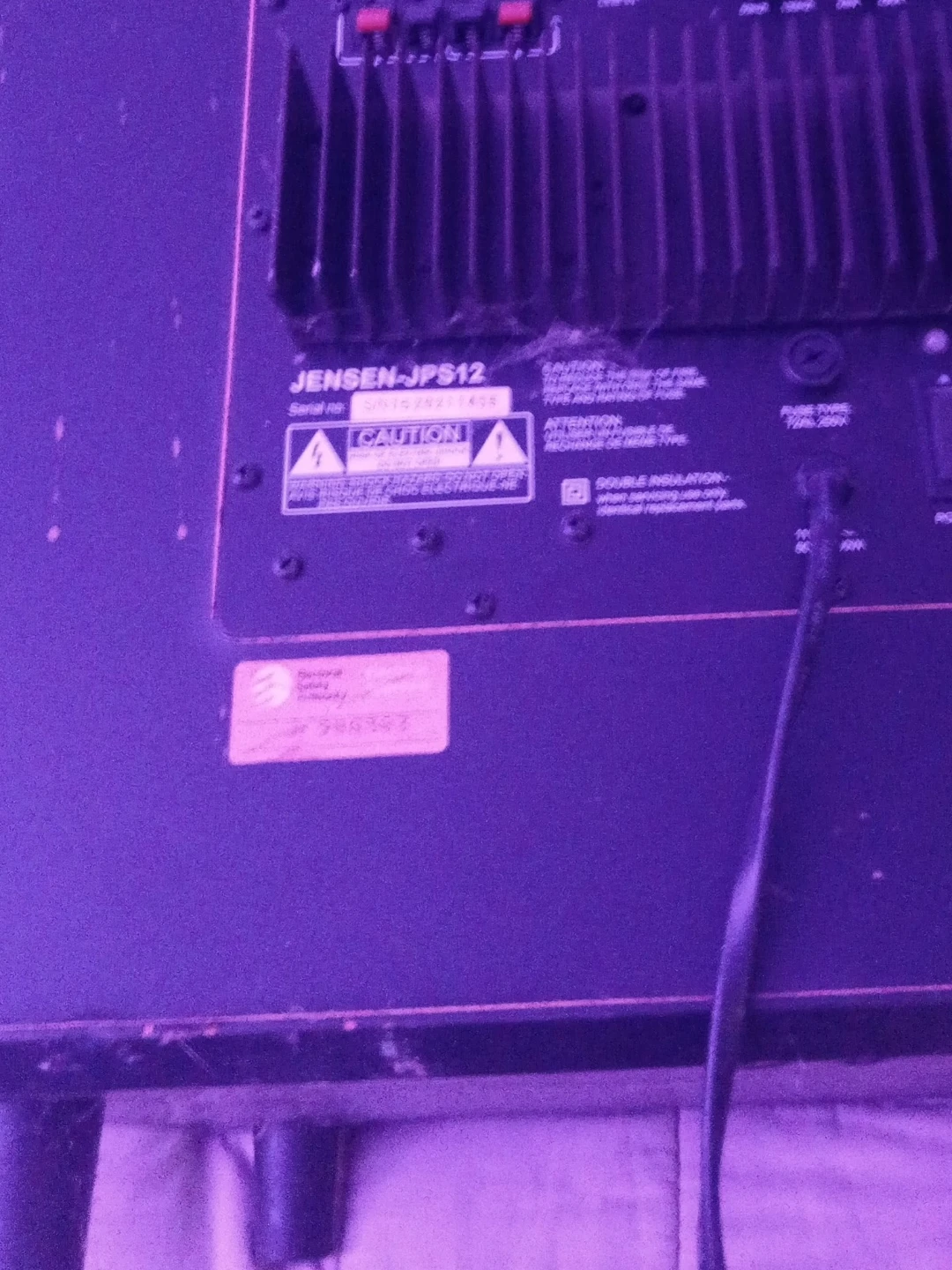 Jensen JPS12 Subwoofer