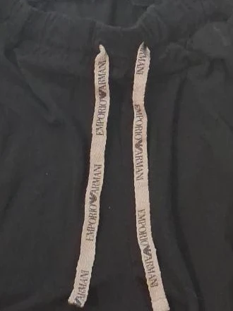 Emporio Armani Black Sweats perfect for summer