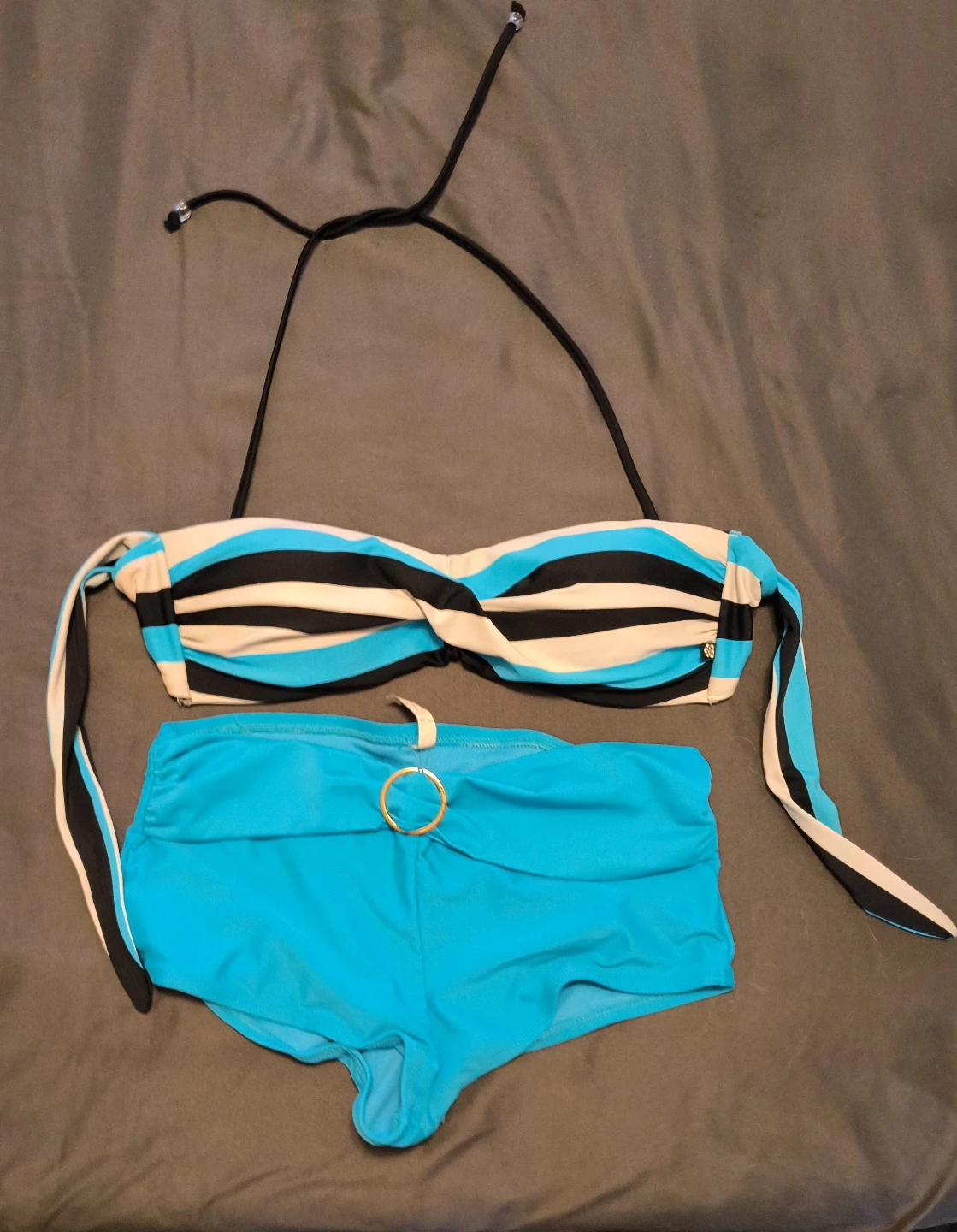 Aqua Blue Bikini Swimsuit