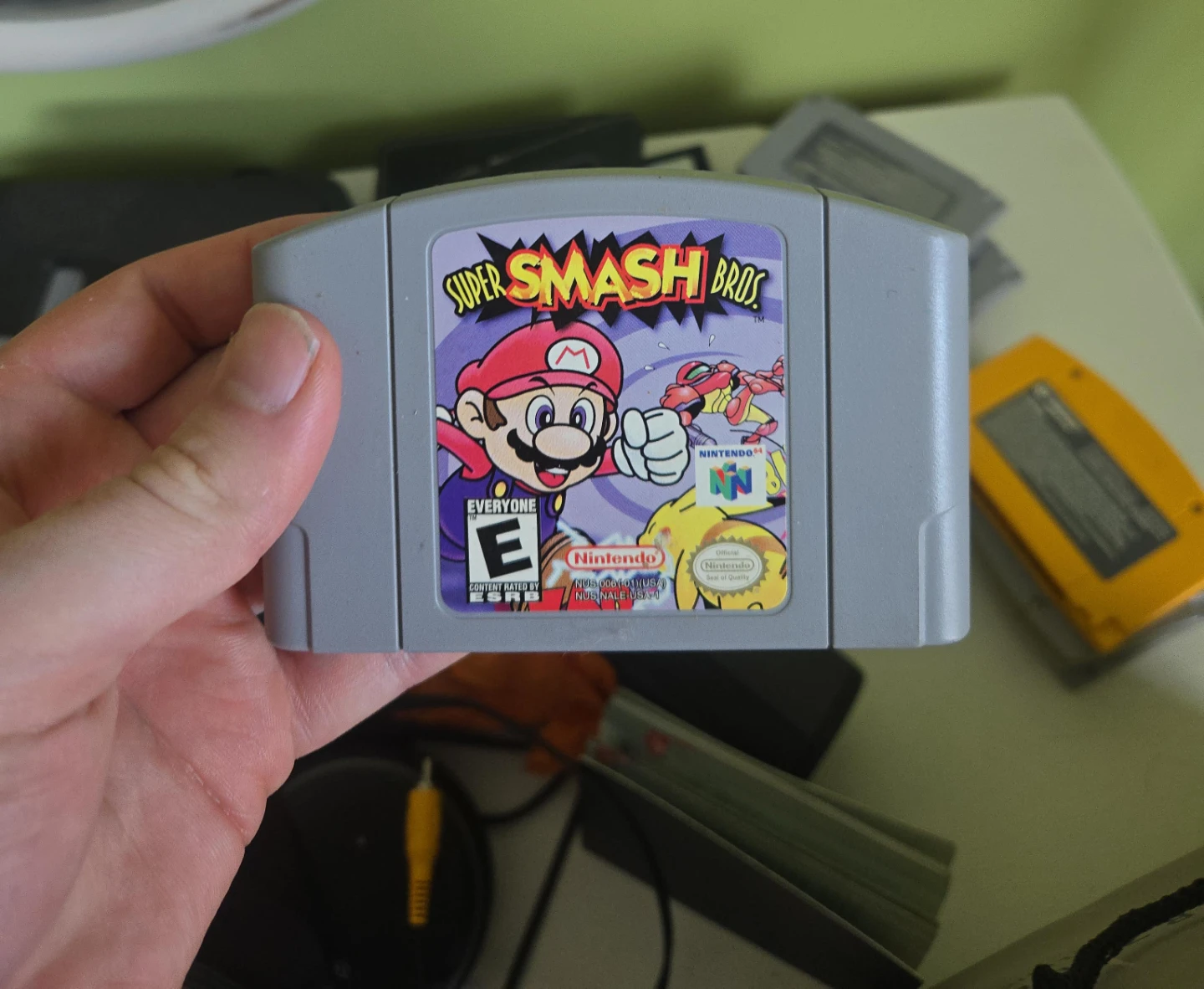 Super Smash Bros. Nintendo 64 Game Cartridge
