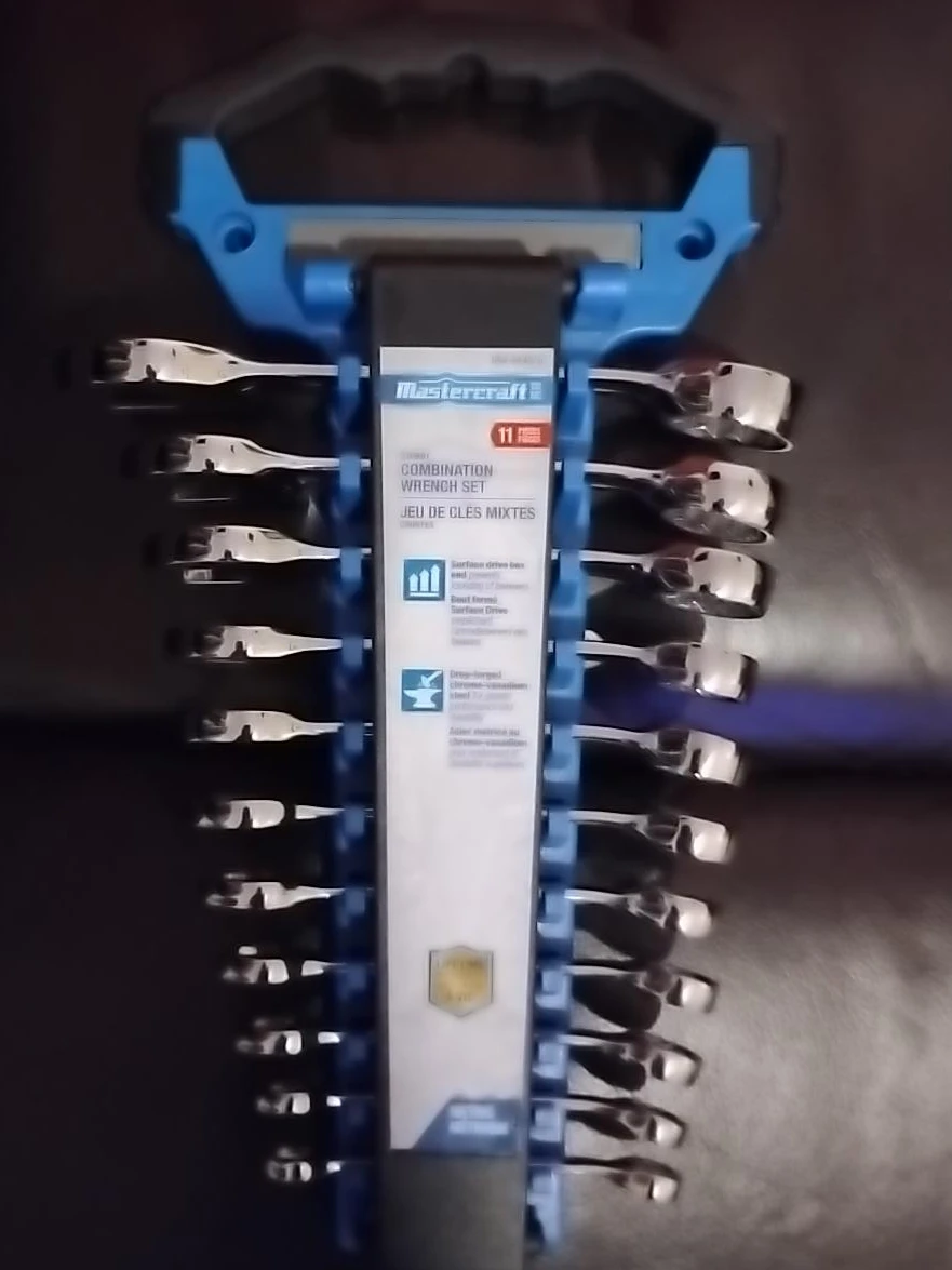 Mastercraft Combination Wrench Set - 11 Pieces
