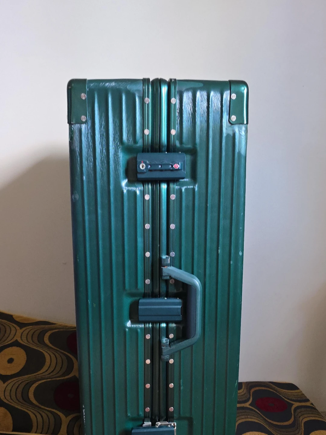 Green Hard-Shell Suitcase