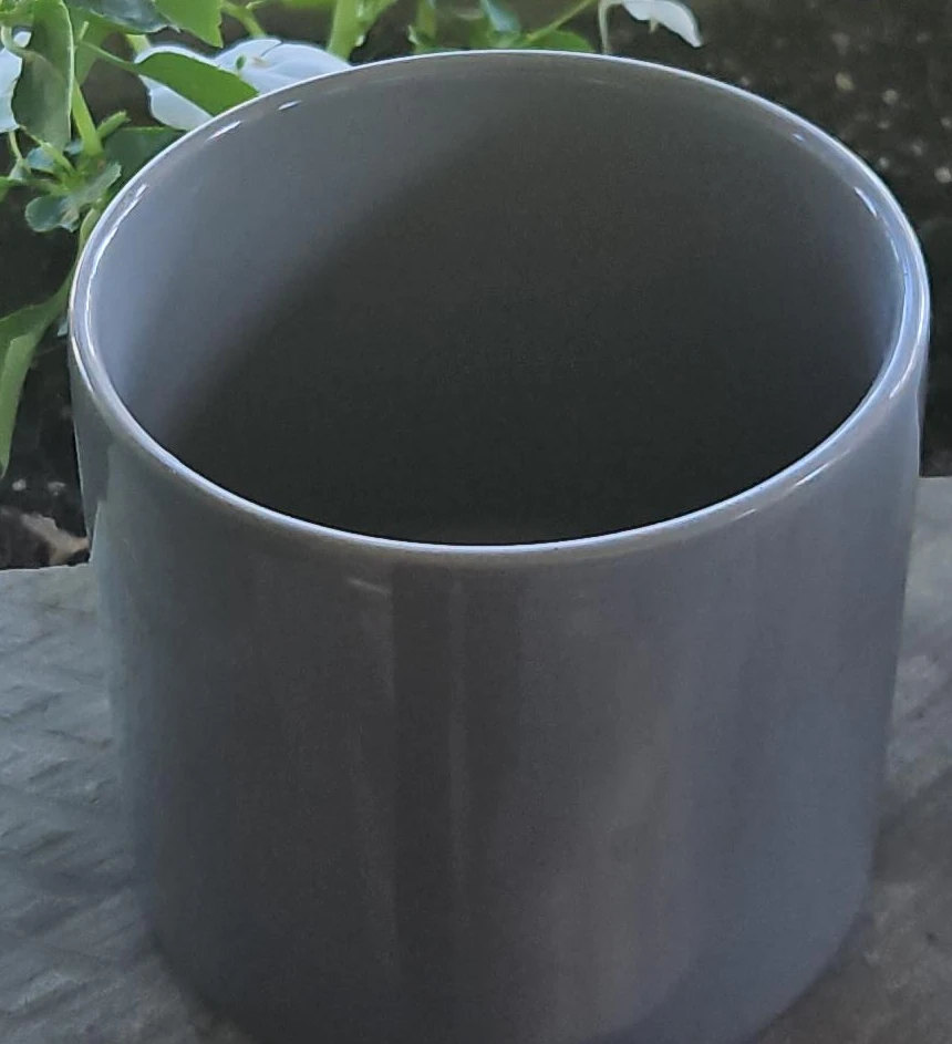 Grey Ceramic Planter Pot