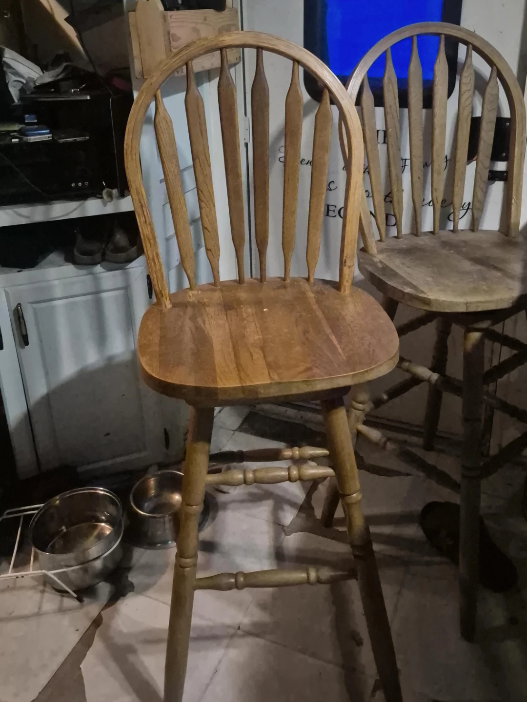 Wooden Bar Stool