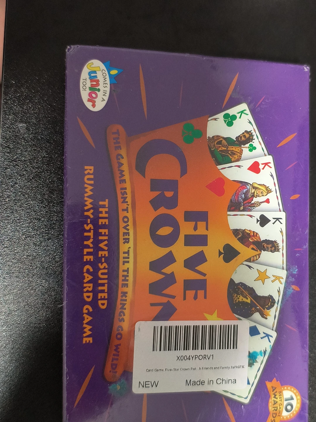BNIB - Five Crowns Rummy-Style Card Game