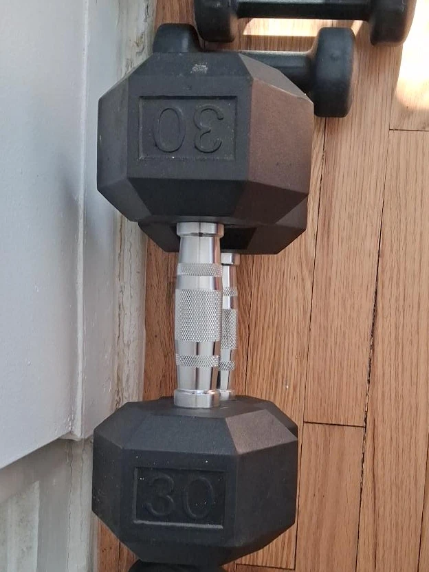 30lb Hex Dumbbells (Pair)